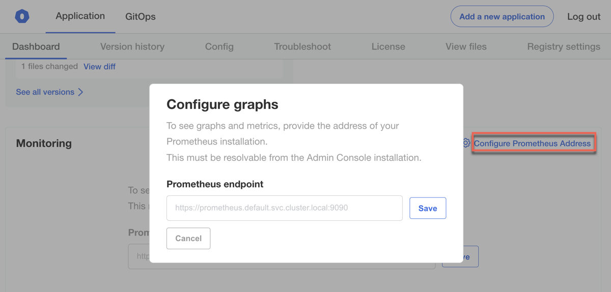 Configure Prometheus